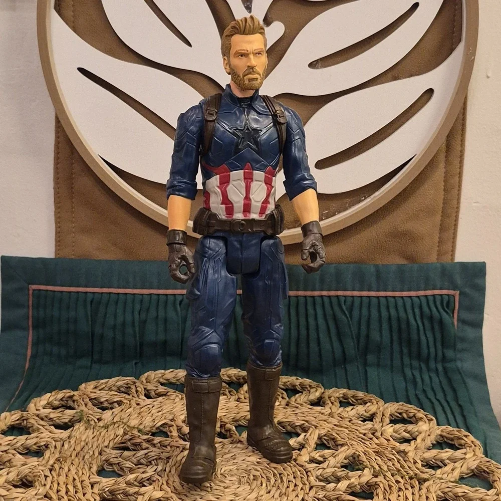 ✅Marvel Avengers Infinity War Captain America Titan Hero Series 12 Inch#️⃣46